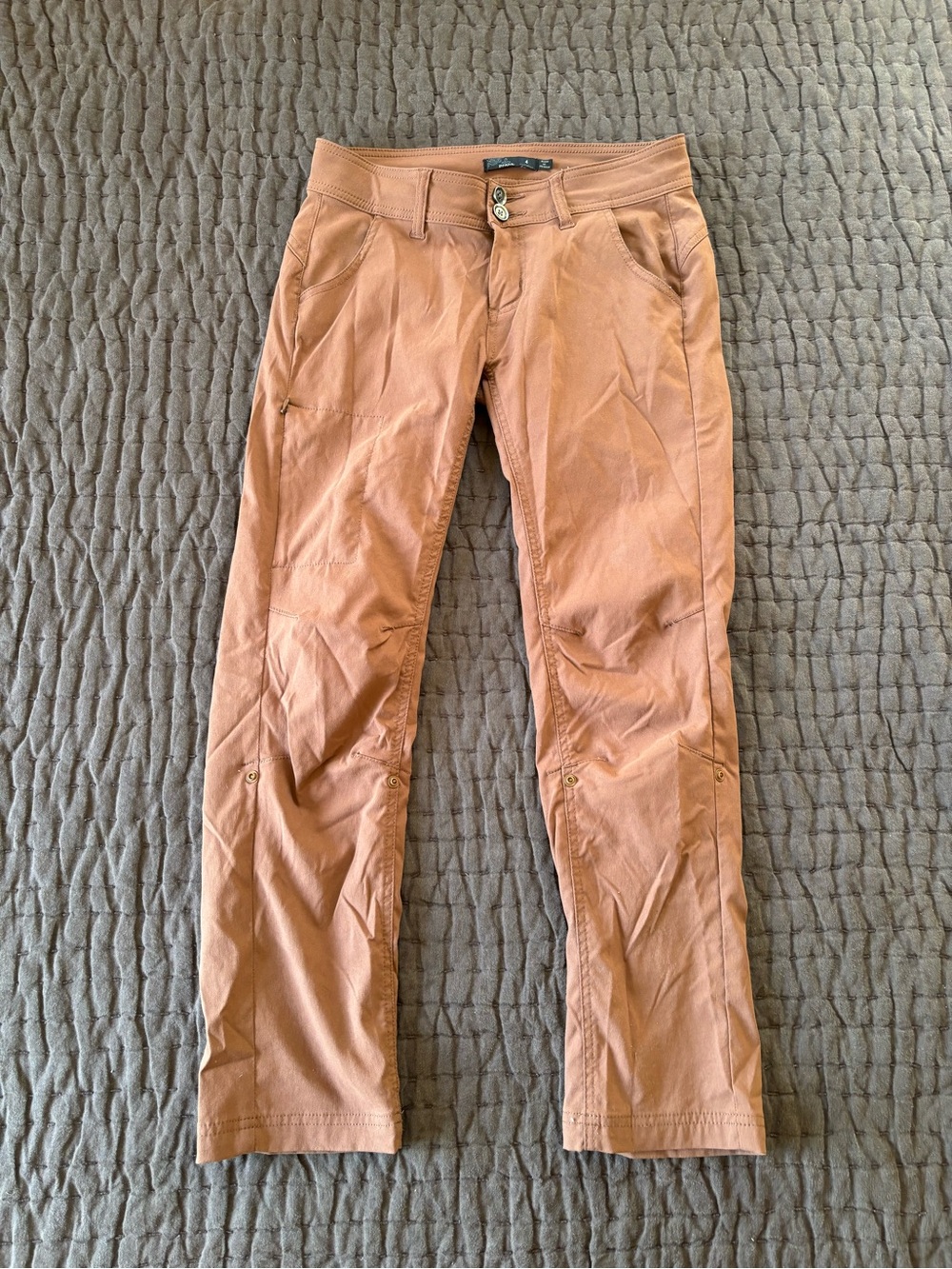 Prana Women's Straight Leg Pants in Rust